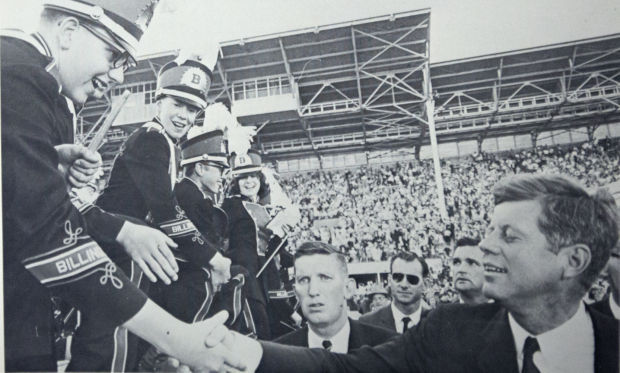 President John F. Kennedy visit